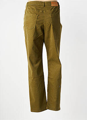 Pantalon droit stretch taille normale vert MAT DE MISAINE femme