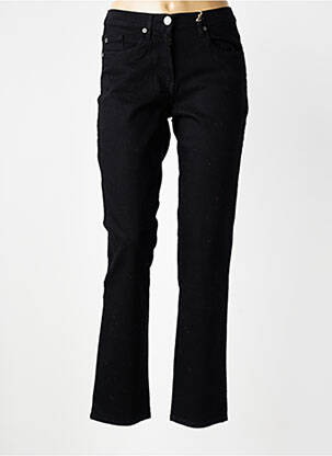 Jeans coupe droite stretch taille normale noir MAT DE MISAINE femme