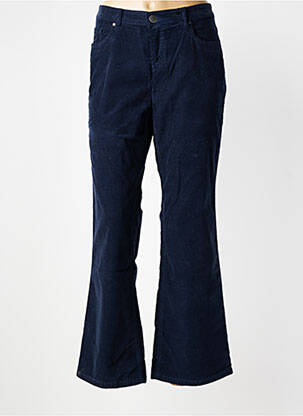 Pantalon droit stretch taille normale bleu STARK femme
