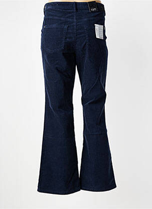 Pantalon droit stretch taille normale bleu STARK femme