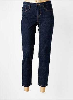 Pantalon 7/8 stretch taille normale bleu STARK femme