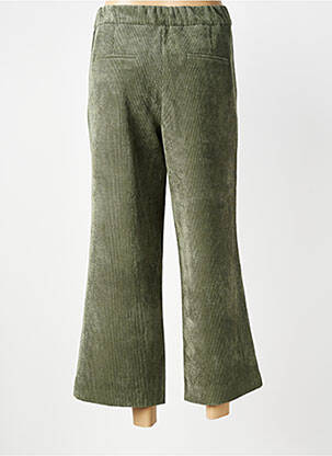 Pantalon 7/8 stretch taille normale vert STARK femme