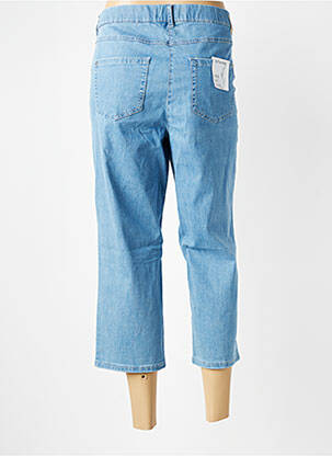 Pantacourt stretch taille normale bleu STARK femme
