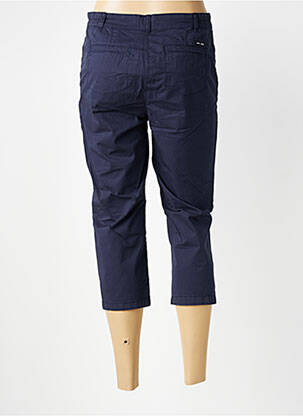 Pantacourt stretch taille normale bleu SAINT JAMES femme