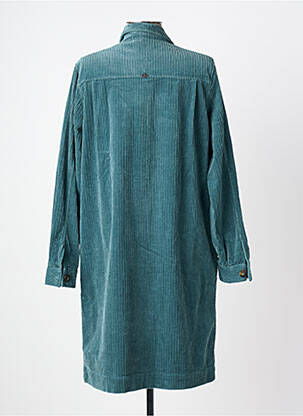 Robe mi-longue manches longues manches longues vert MAT DE MISAINE femme