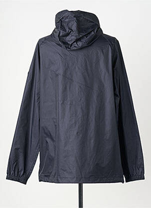 Coupe-vent manches longues a capuche bleu BERMUDES femme