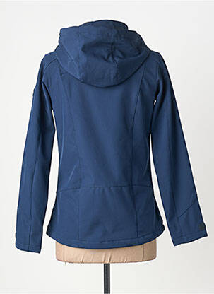 Veste casual poches bleu BERMUDES femme