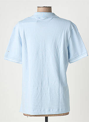Polo stretch manches courtes bleu SAINT JAMES femme