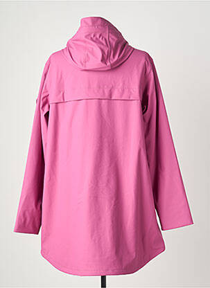 Imperméable manches longues a capuche rose TANTÄ femme