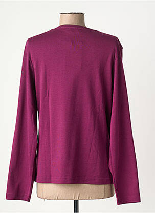 T-shirt manches longues manches longues violet SAINT JAMES femme