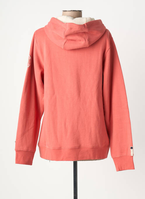 Veste casual col rond orange ALL'OCEAN femme