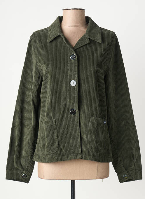 Veste casual coupe droite vert LE GLAZIK femme