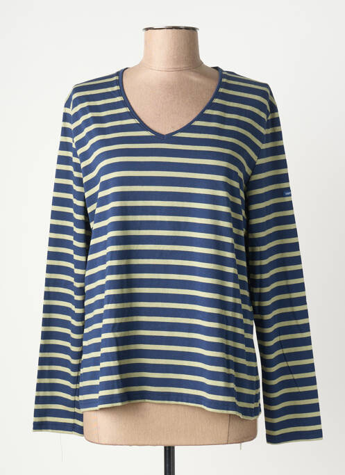 T-shirt manches longues manches longues bleu SAINT JAMES femme