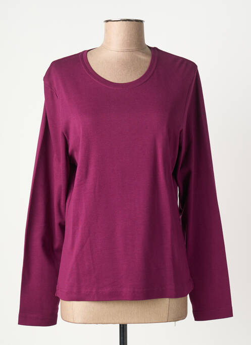 T-shirt manches longues manches longues violet SAINT JAMES femme