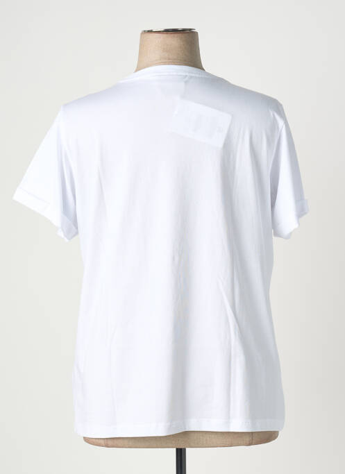 T-shirt sérigraphie manches courtes blanc SAINT JAMES femme