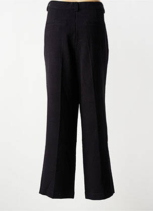 Pantalon droit taille à pinces taille haute noir CISO femme