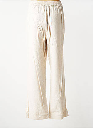 Pantalon large poches taille normale beige CISO femme
