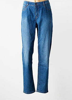 Jeans coupe slim stretch taille normale bleu CISO femme