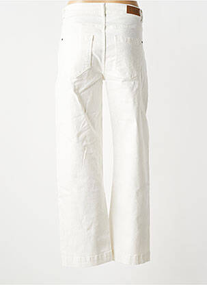 Jeans coupe droite stretch taille normale beige CISO femme
