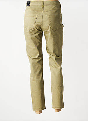 Jeans coupe slim stretch taille normale vert JENSEN femme