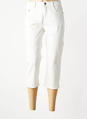 Pantacourt taille normale taille normale blanc JENSEN femme