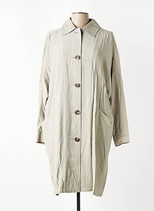 Veste casual coupe droite vert CISO femme