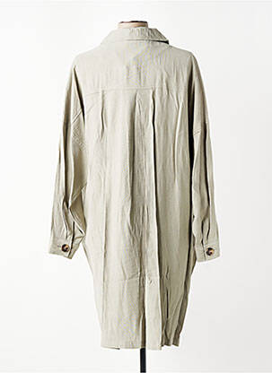 Veste casual coupe droite vert CISO femme