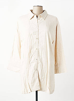 Chemisier manches longues manches longues beige CISO femme