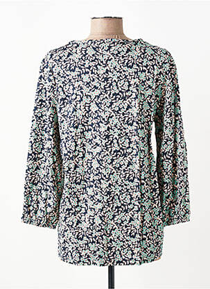 T-shirt manches 3/4 manches 3/4 bleu JENSEN femme