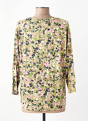 T-shirt manches 3/4 manches 3/4 vert JENSEN femme