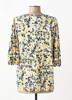 T-shirt manches 3/4 manches 3/4 jaune JENSEN femme