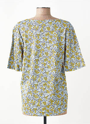 T-shirt coupe cintrée manches courtes bleu JENSEN femme
