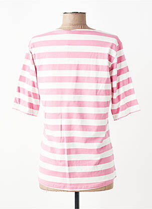 T-shirt coupe droite manches courtes rose JENSEN femme