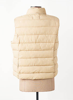 Doudoune fermeture zippée sur le devant sans capuche beige JENSEN femme