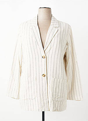 Blazer coupe cintrée beige CISO femme