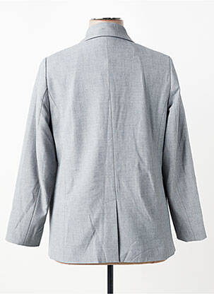 Blazer finition intérieure doublée gris CISO femme