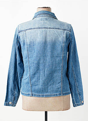Veste casual col chemisier bleu CISO femme