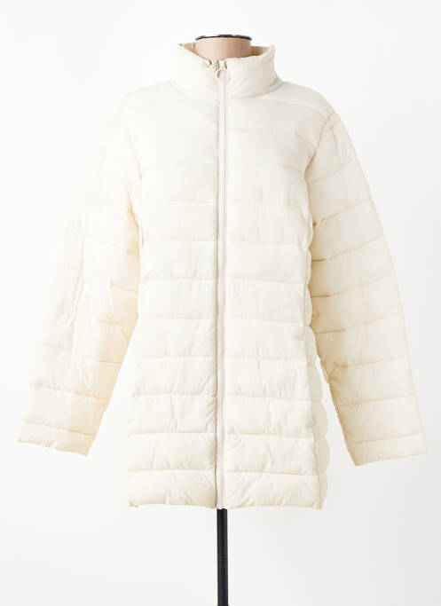 Doudoune poches sans capuche beige JENSEN femme