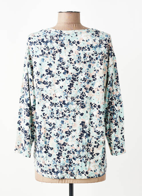 T-shirt manches 3/4 manches 3/4 bleu JENSEN femme