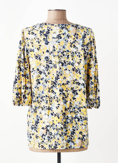 T-shirt manches 3/4 manches 3/4 jaune JENSEN femme