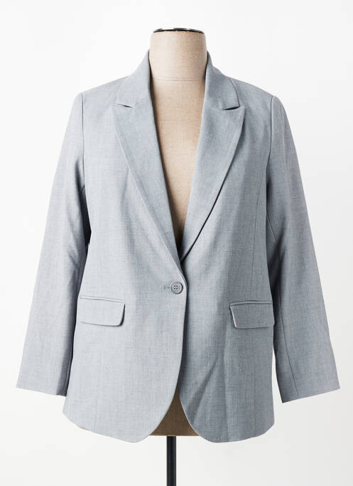 Blazer finition intérieure doublée gris CISO femme