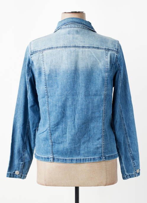 Veste casual col chemisier bleu CISO femme