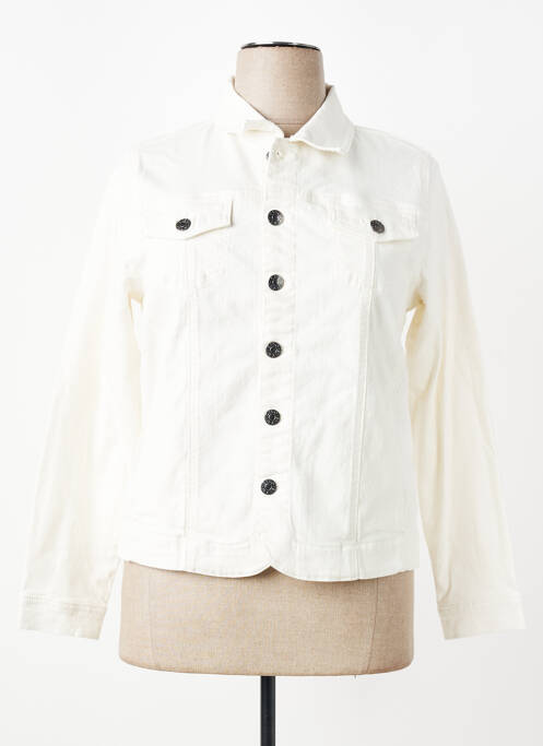 Veste casual col chemisier blanc CISO femme