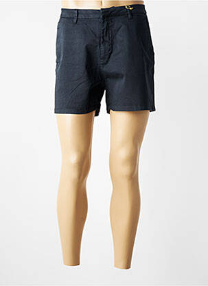 Short taille à pinces taille normale bleu DONA LISA femme