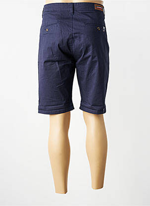 Bermuda taille à pinces taille normale bleu MAISON BLAGGIO homme