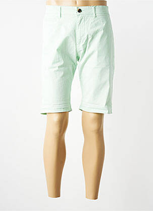Bermuda taille à pinces taille normale vert MAISON BLAGGIO homme