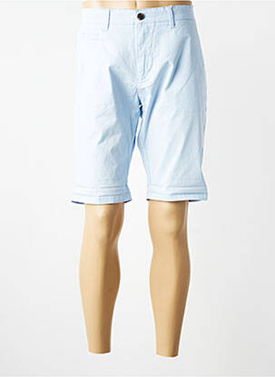 Bermuda stretch taille normale bleu MAISON BLAGGIO homme