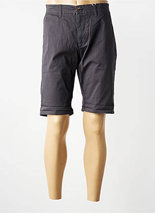 Bermuda stretch taille normale gris MAISON BLAGGIO homme