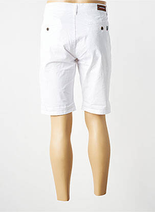 Bermuda stretch taille normale blanc MAISON BLAGGIO homme