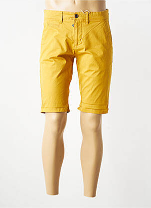 Bermuda stretch taille normale jaune MAISON BLAGGIO homme